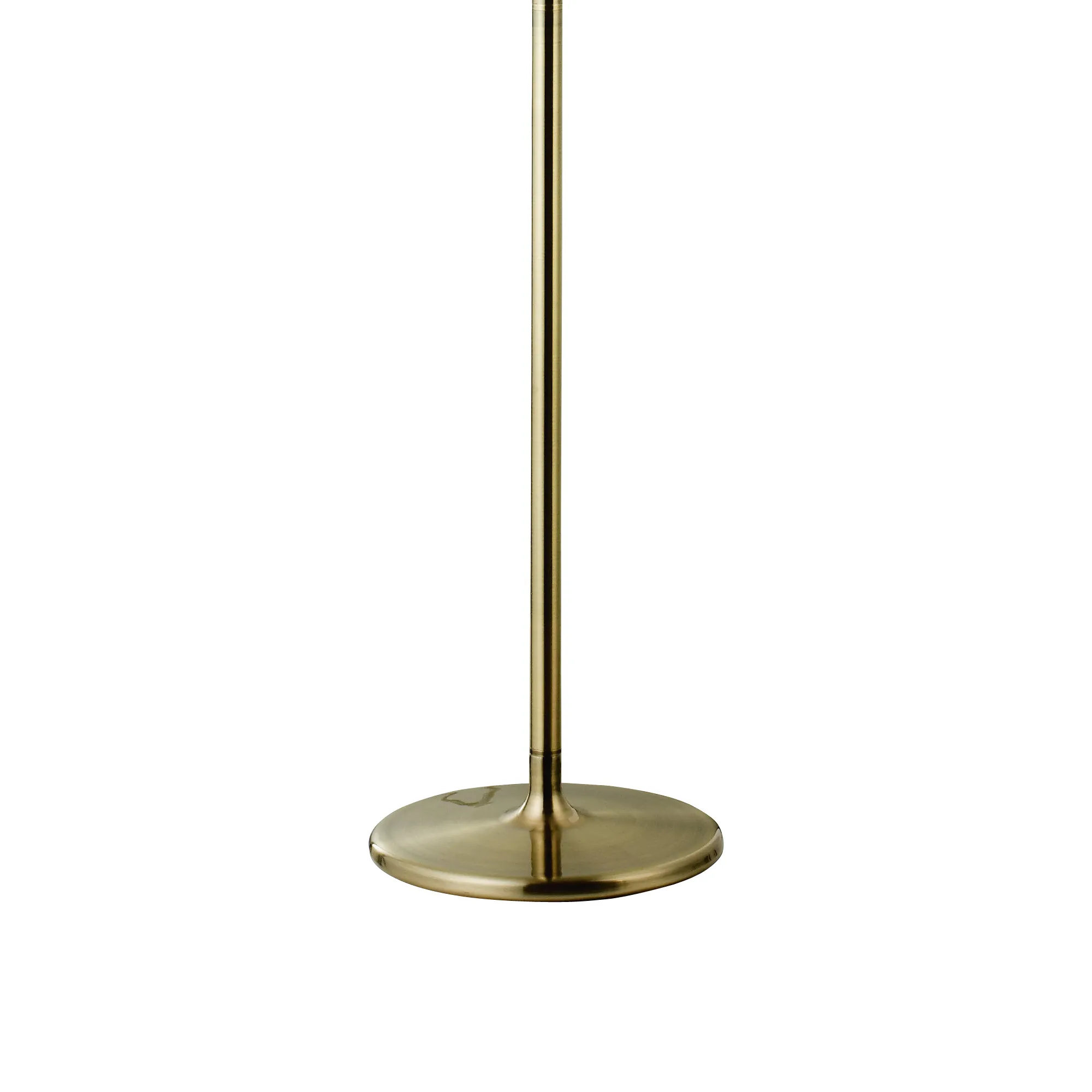 Olivia Crystal 163cm Floor Lamp 3 Light IL30066/BL  Diyas Olivia Antique Brass-Black
